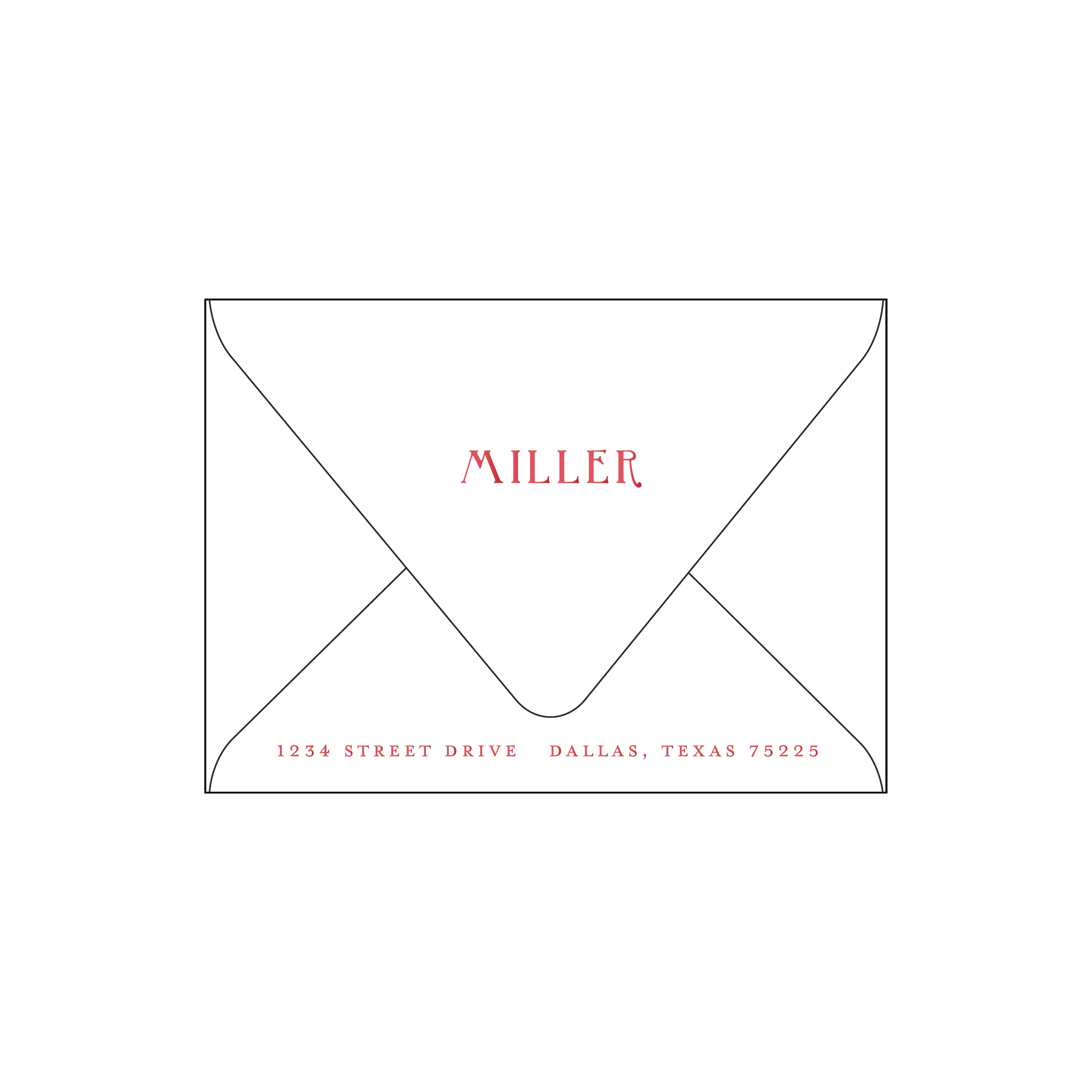 holiday love | holiday card | foil-stamped