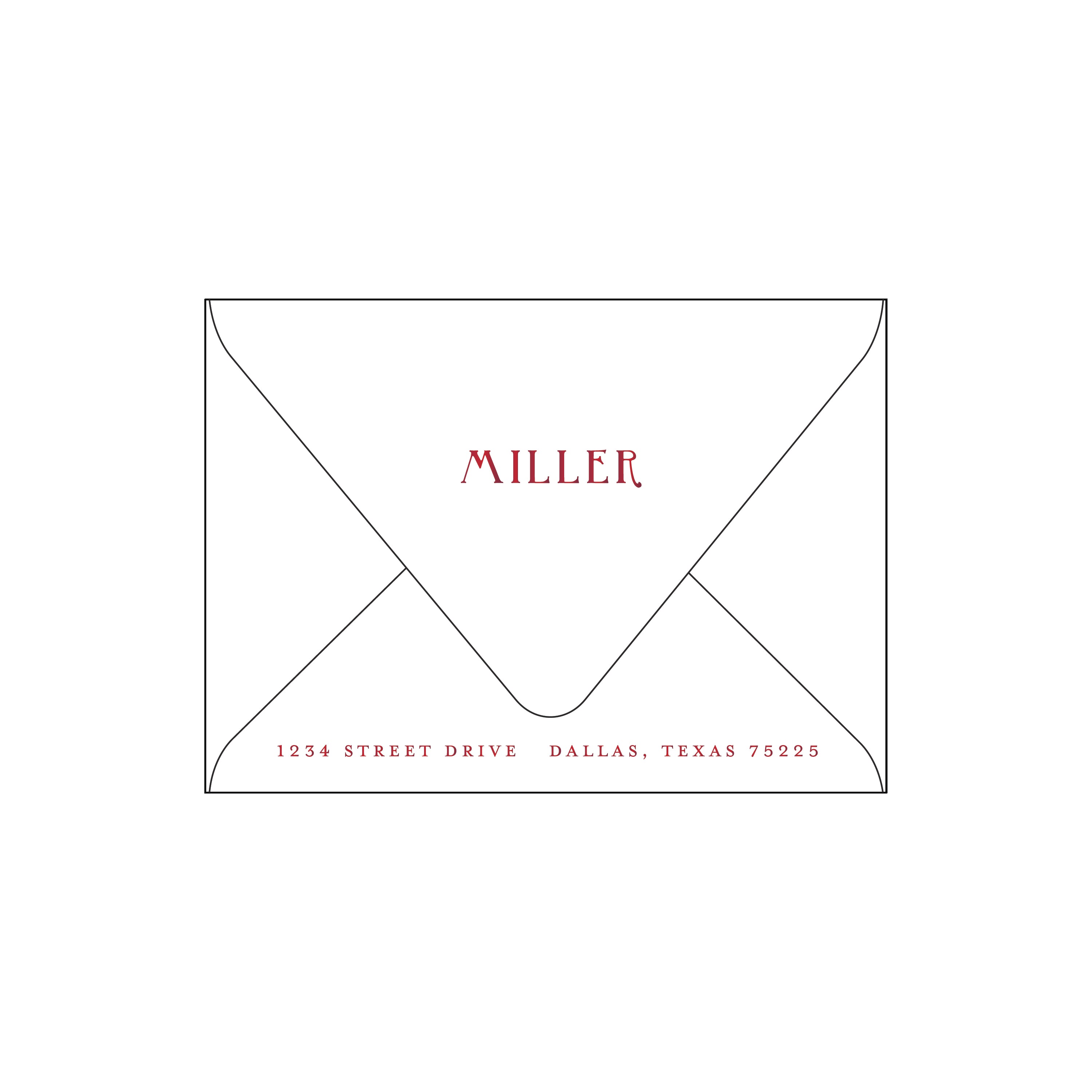 holiday love | holiday card | foil-stamped