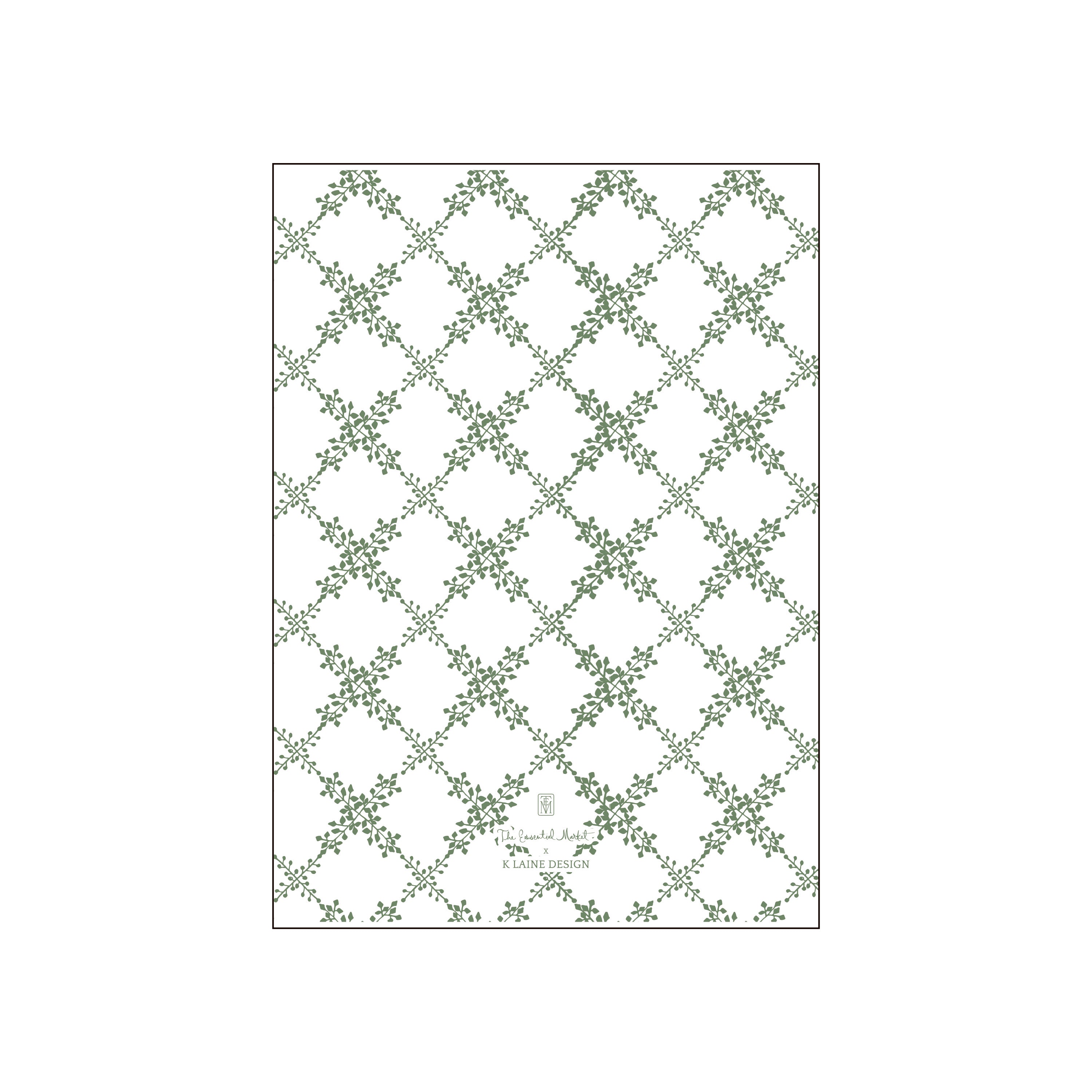 holiday vines | holiday card | k laine design