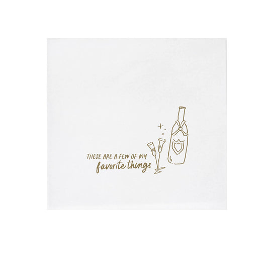 favorite things | napkins | 3ply or linen