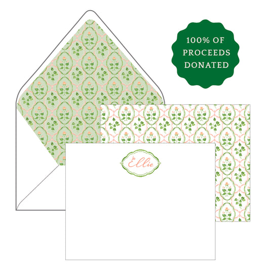precious pink posies | stationery gift set