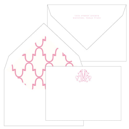 engraved personal stationery by the essential market