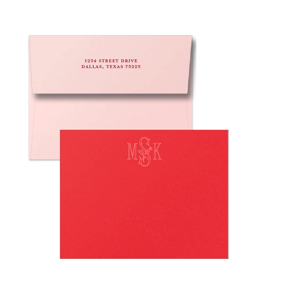 06 | personal stationery | foil stamped collection