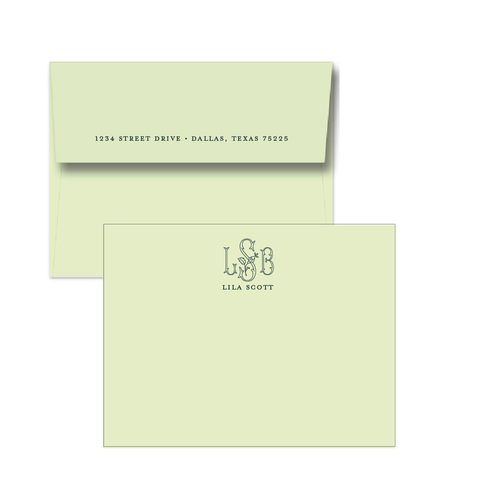 09 | personal stationery | foil stamped collection