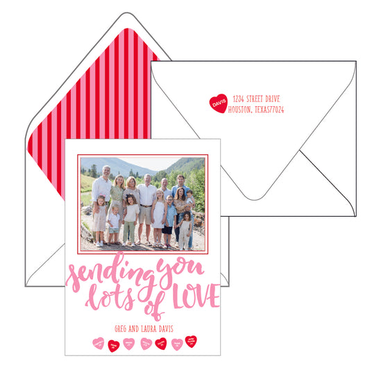 brush lettering | valentine's card | digital print