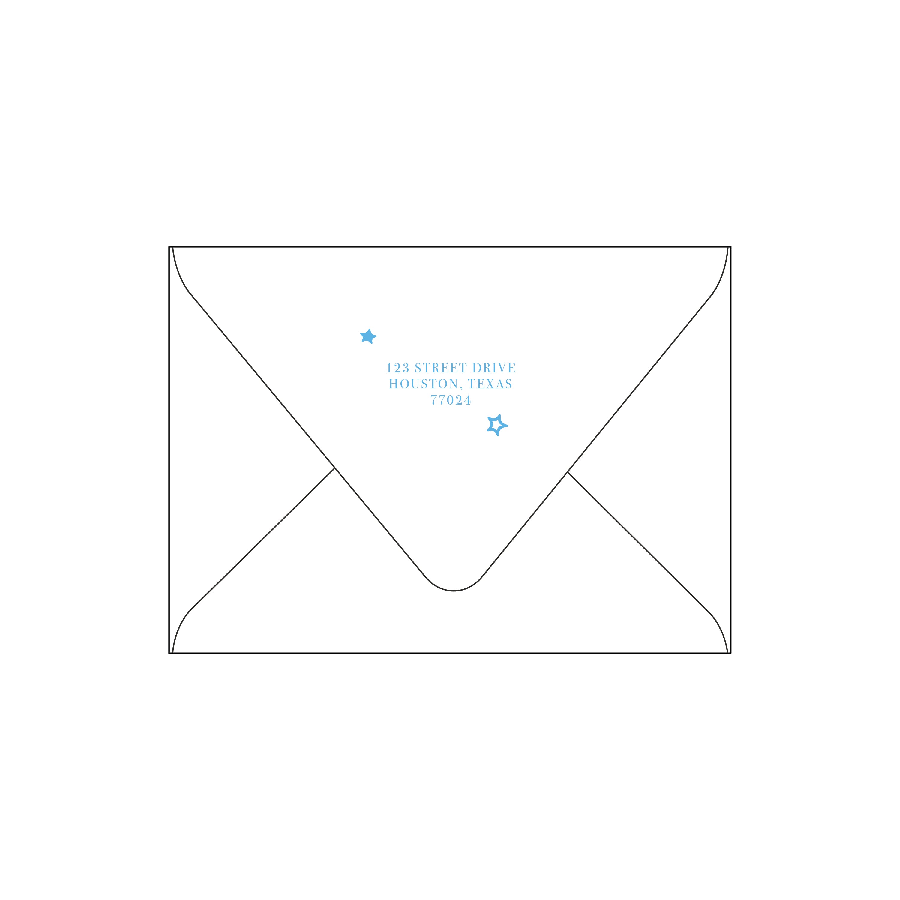 merry and bright hand lettering | holiday card | foil-stamped