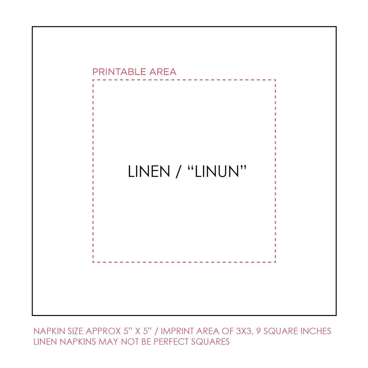 love map | beverage napkins | 3ply or linen