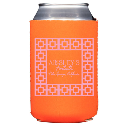 palm trees | can cooler