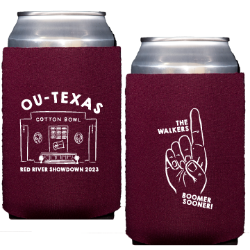 ou red river | can cooler