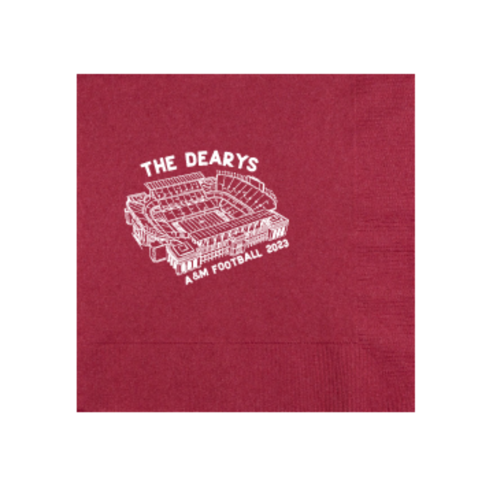 ou stadium  |  3ply or linen  | napkins