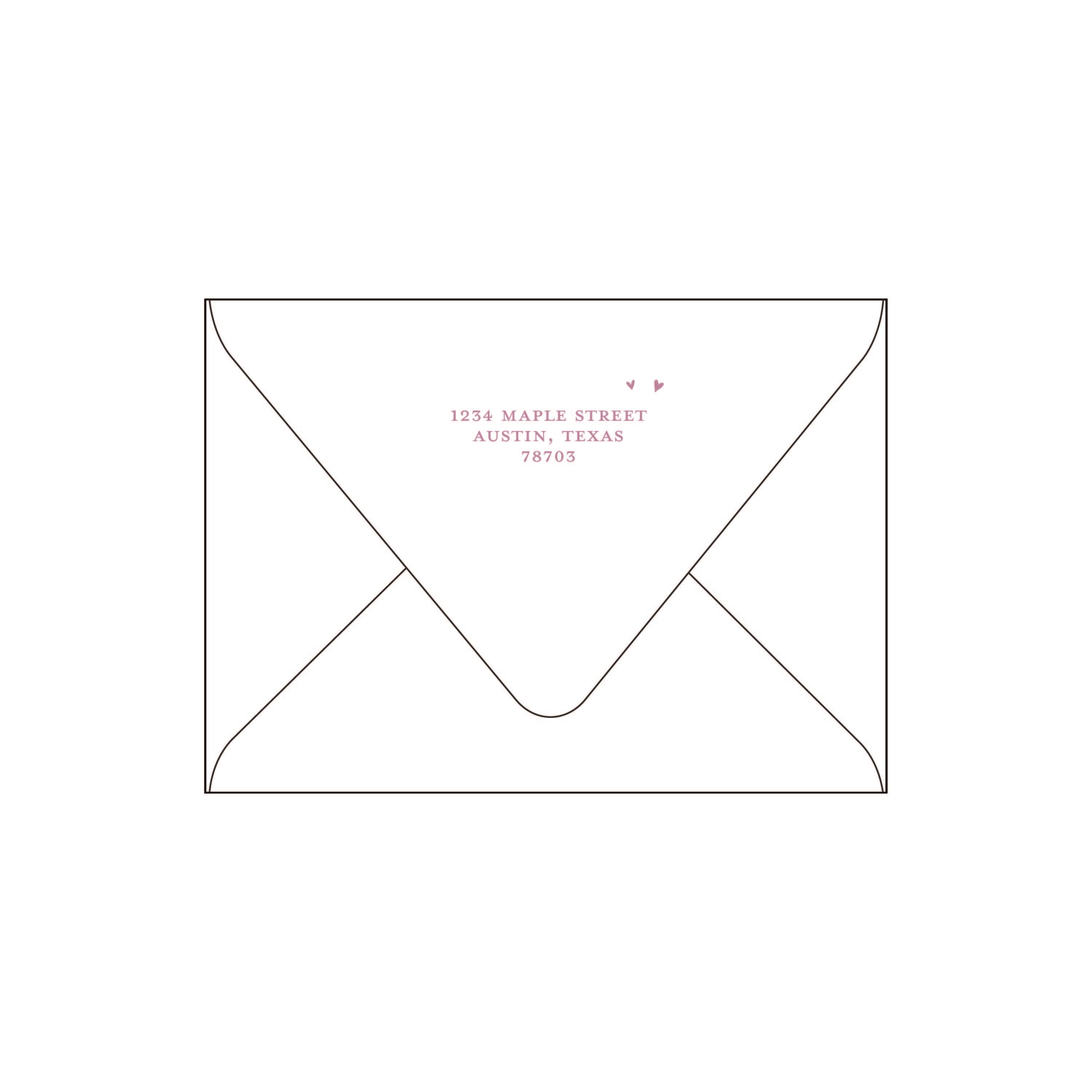 peace love and hearts | holiday card | digital print