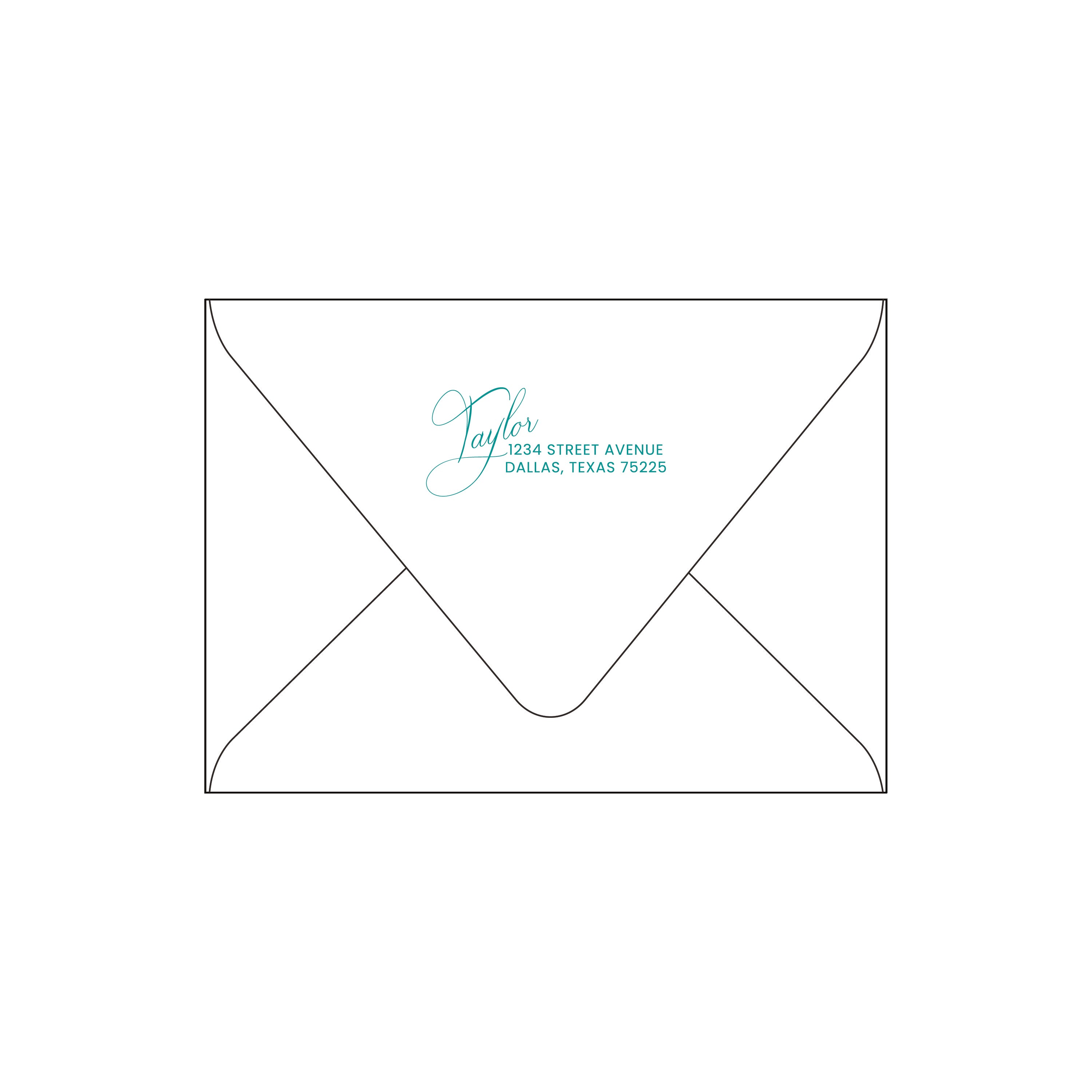 merry and bright script | holiday card | letterpress
