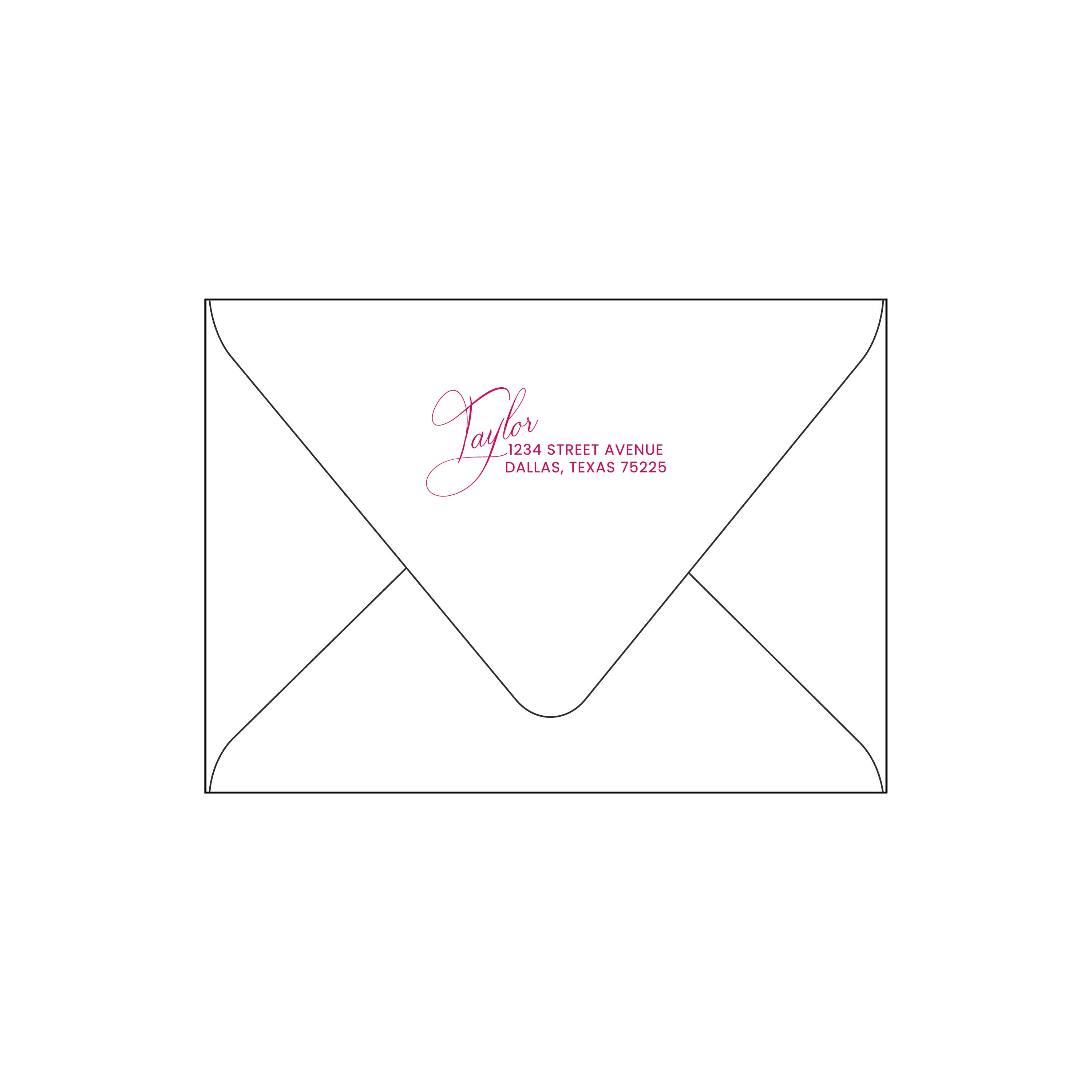 merry and bright script | holiday card | foil-stamped