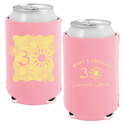 sunshine pink | can cooler