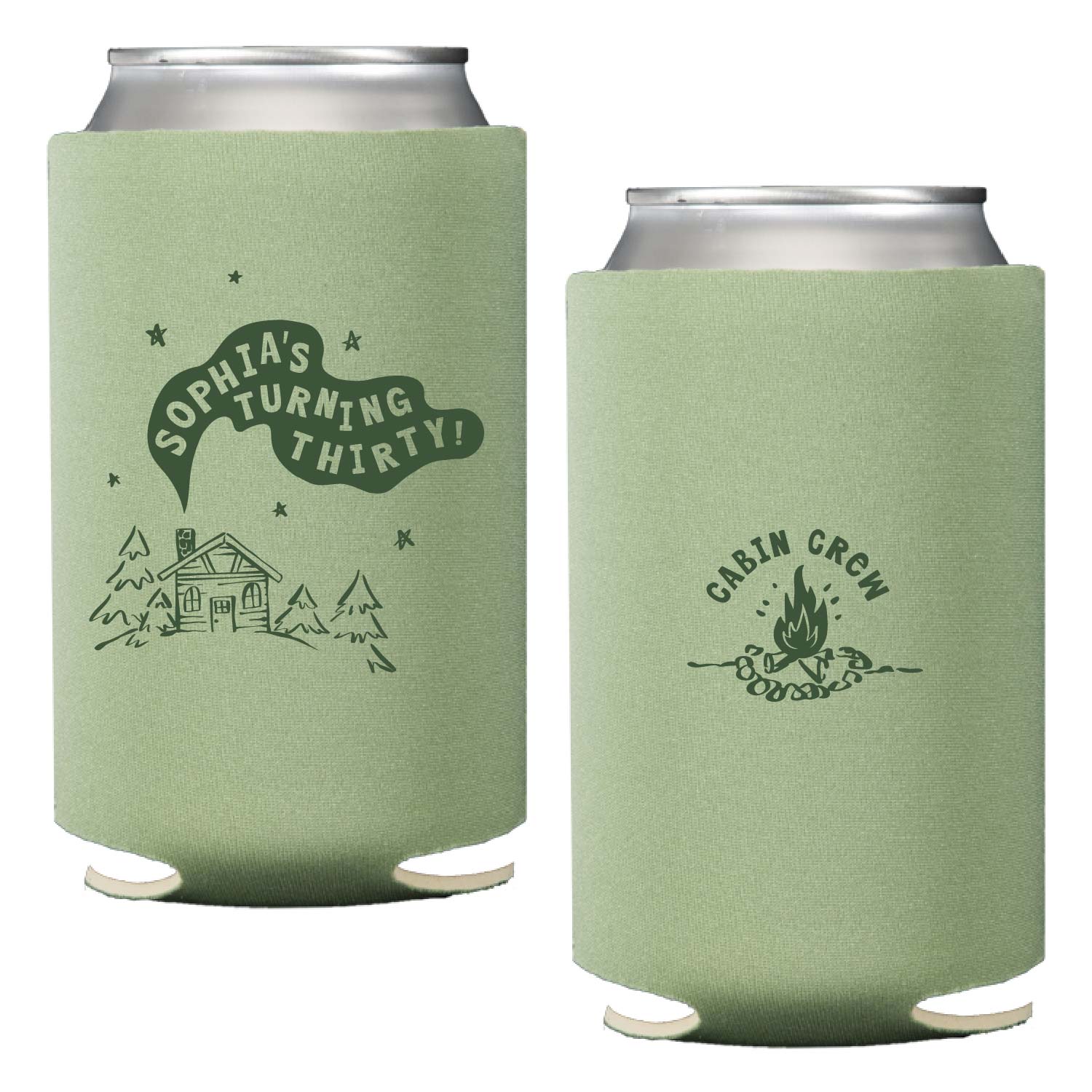 s'mores and pours | can cooler