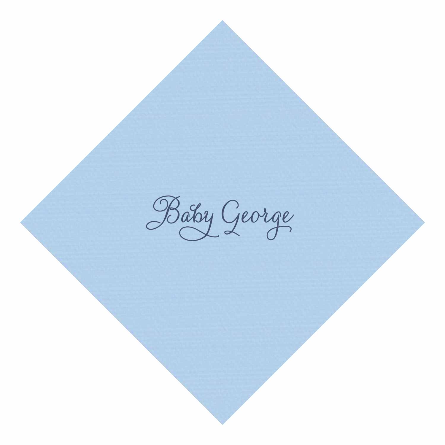 blue florals | napkins | 3ply or linen