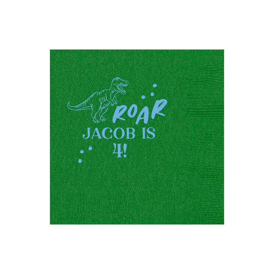 dino | napkins | 3ply or linen
