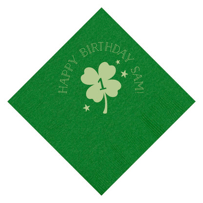 lucky one | napkins | 3ply or linen