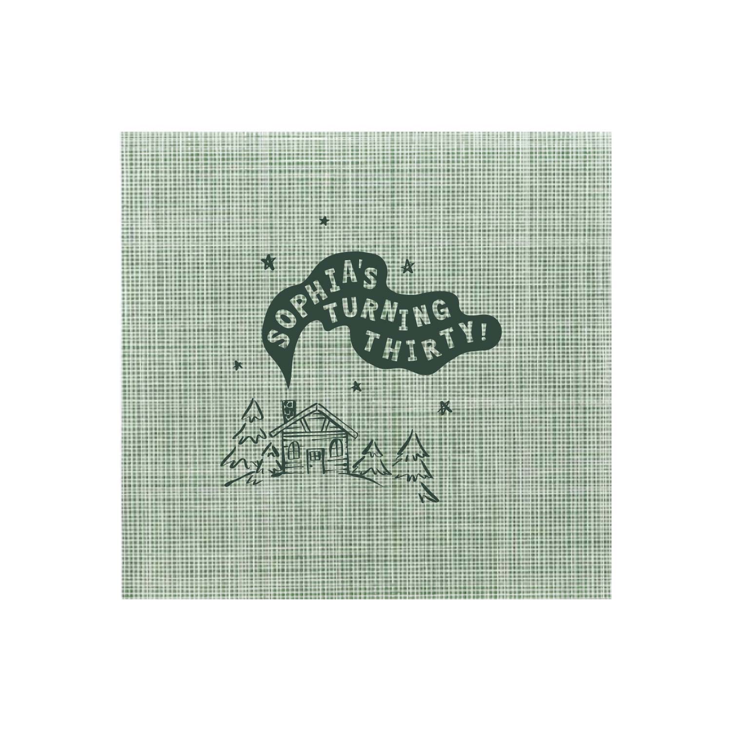 s'mores and pours | napkins | 3ply or linen