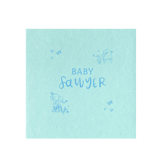 wild about baby | napkins | 3ply or linen