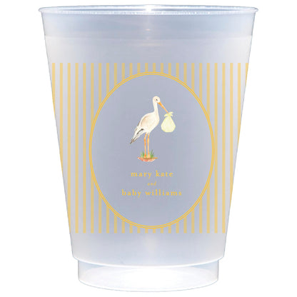 baby stork | shatterproof frosted flex | digital