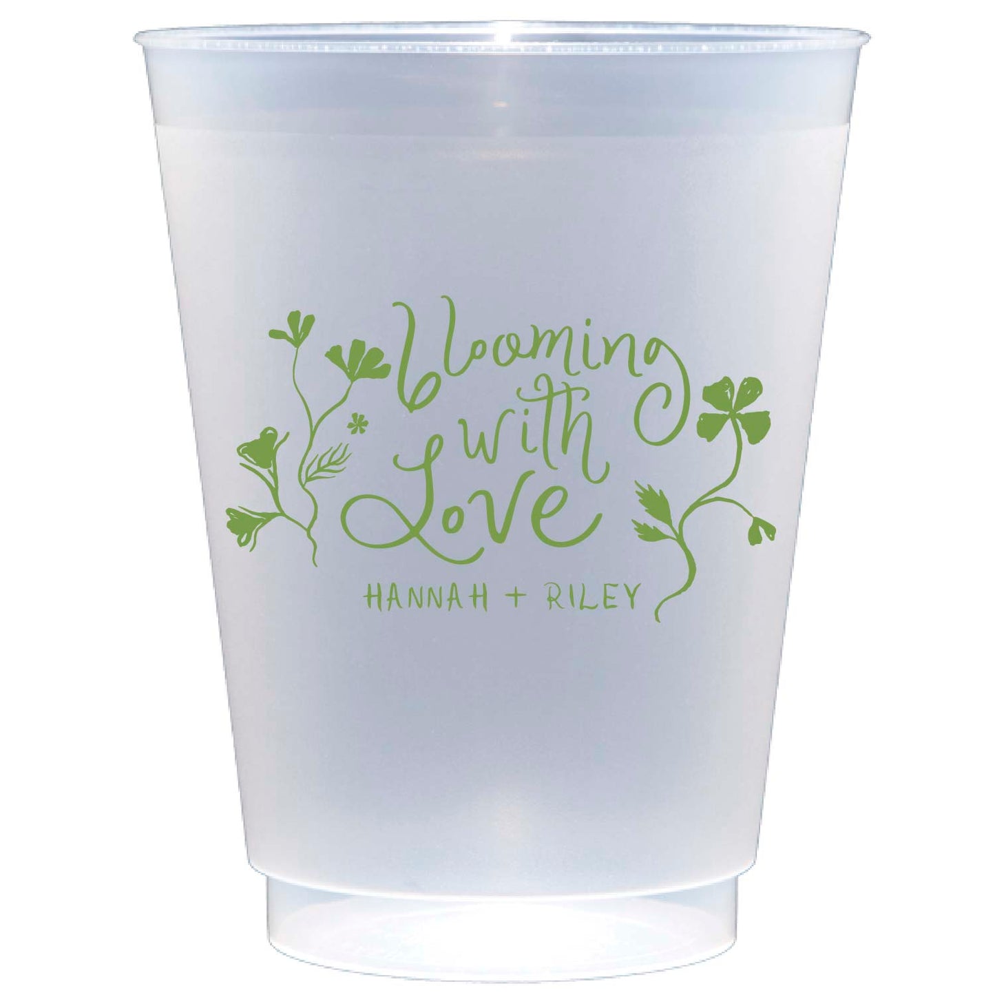 blooming with love | shatterproof frosted flex | digital