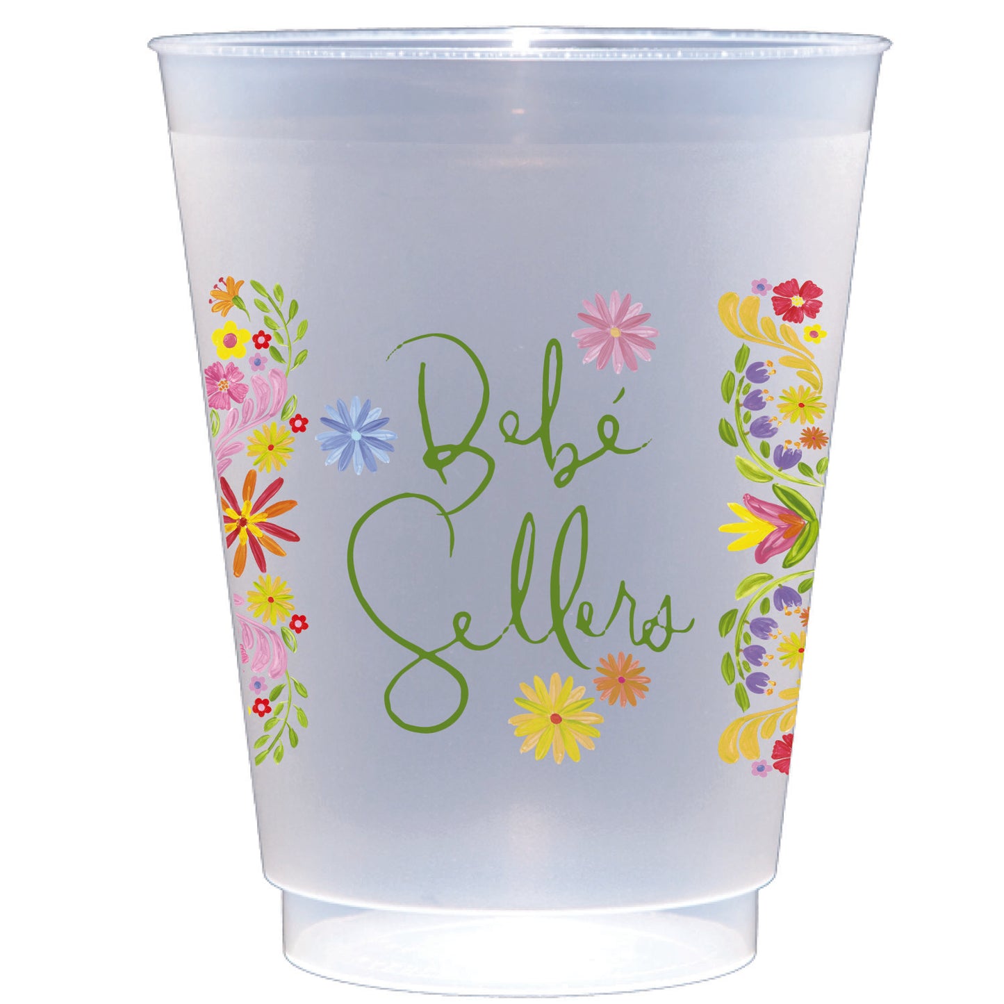 floral fiesta | shatterproof frosted flex