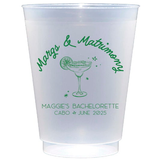 margs & matrimony | shatterproof frosted flex | digital