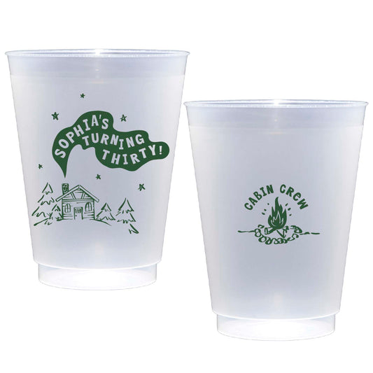 s'mores and pours | shatterproof frosted flex | digital