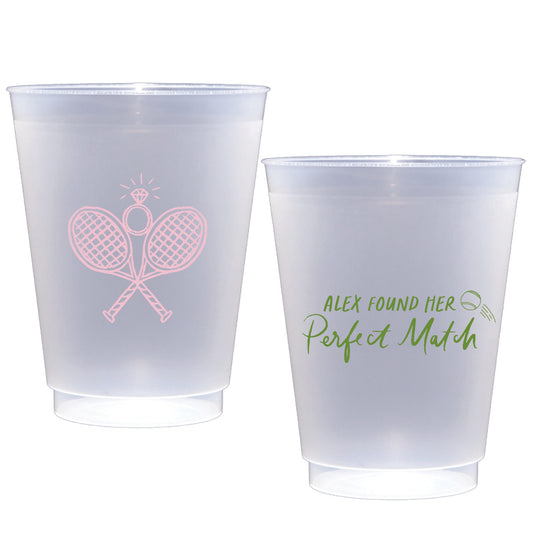 tennis bach | shatterproof frosted flex | digital