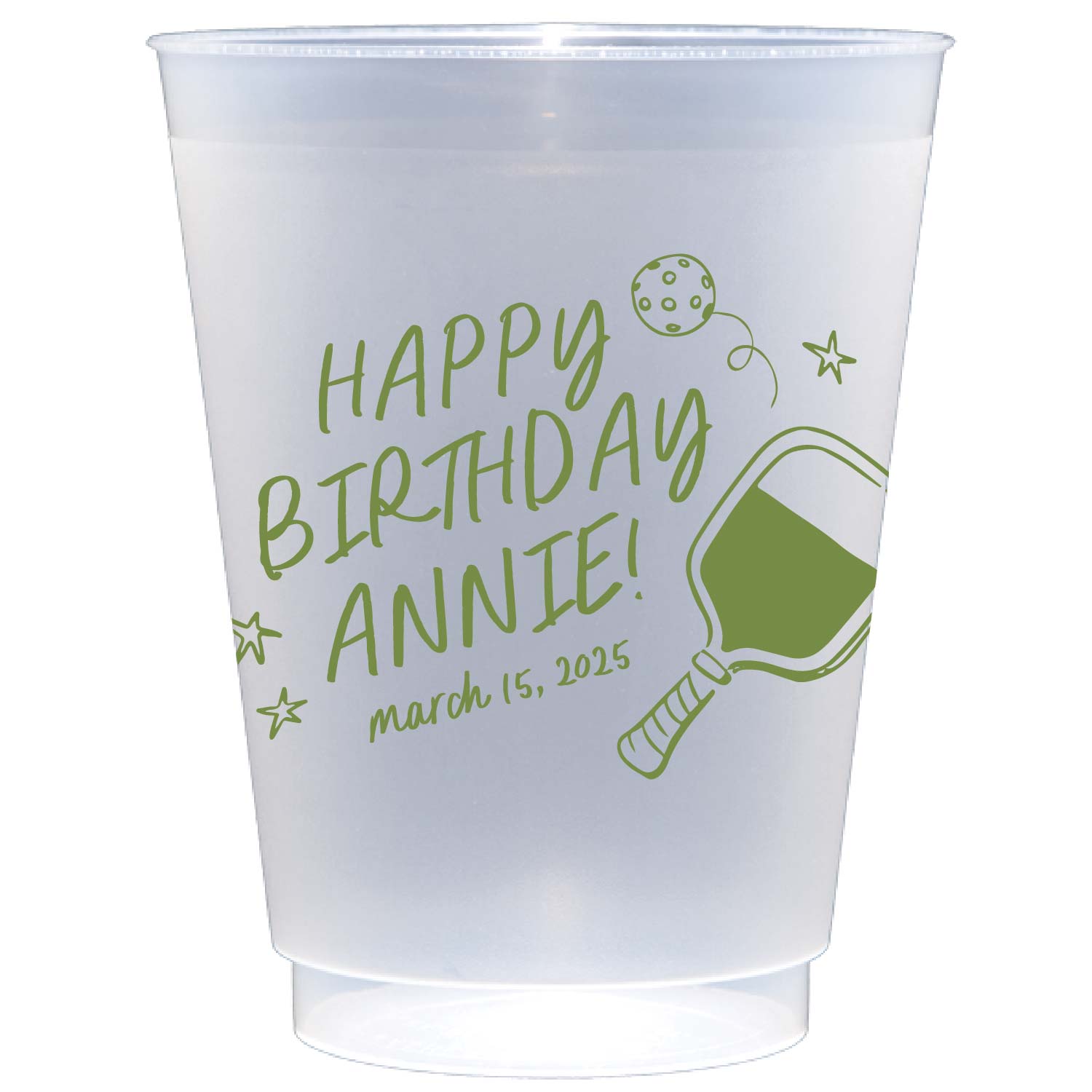 pickle party | shatterproof frosted flex | digital