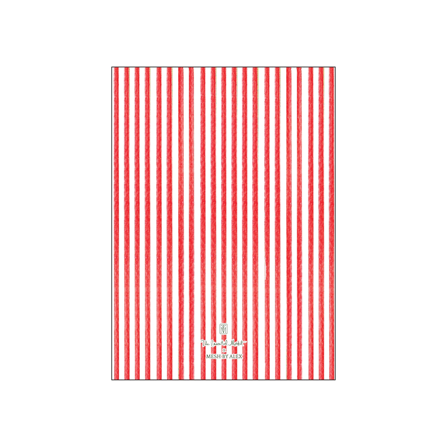 cherry border | holiday card | mesh by alex