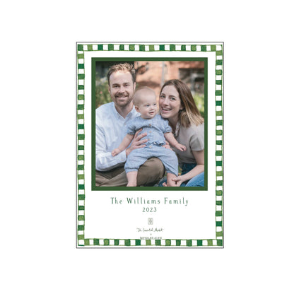 green and white christmas | holiday card | mesh by alex