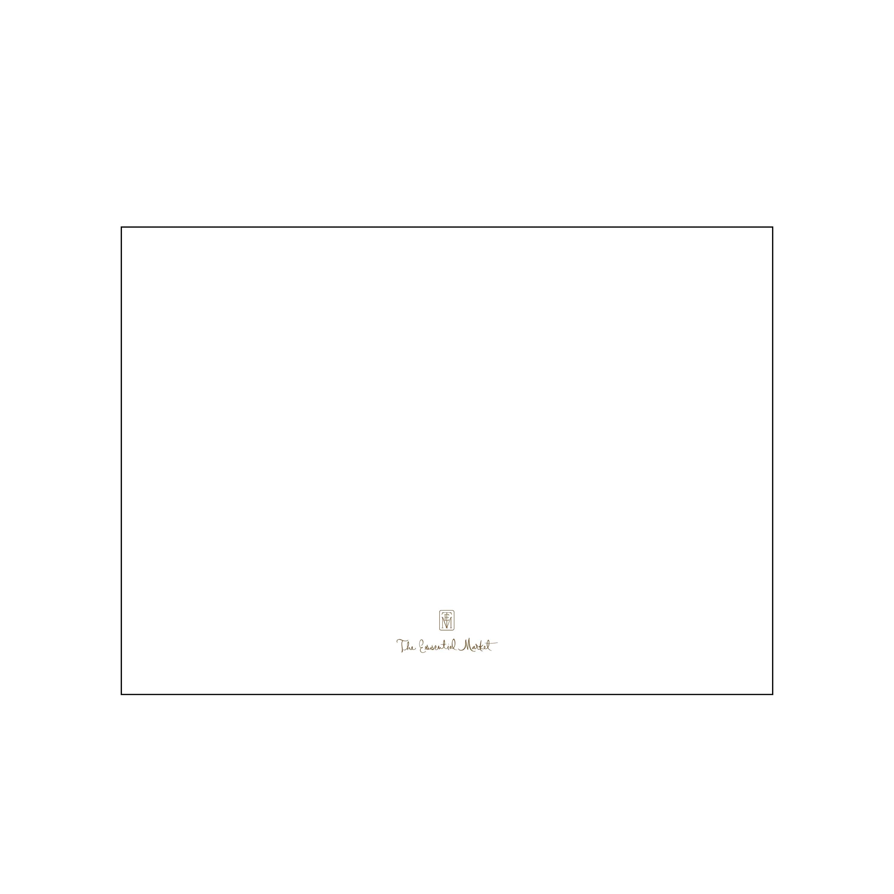 happy new year | holiday card | letterpress