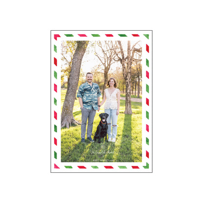 holiday postcard vertical | holiday card | abby armistead