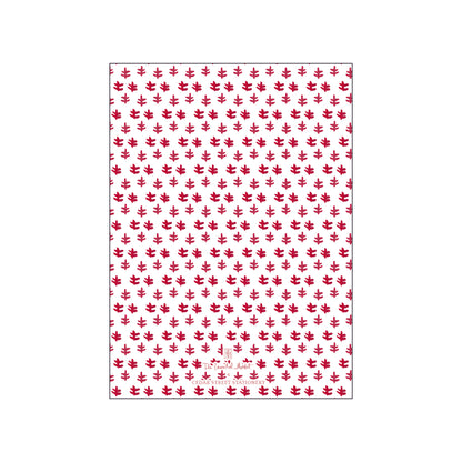 red tree gingham | holiday card | cedar street