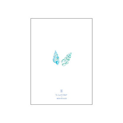 seashell | holiday card | mesh by alex