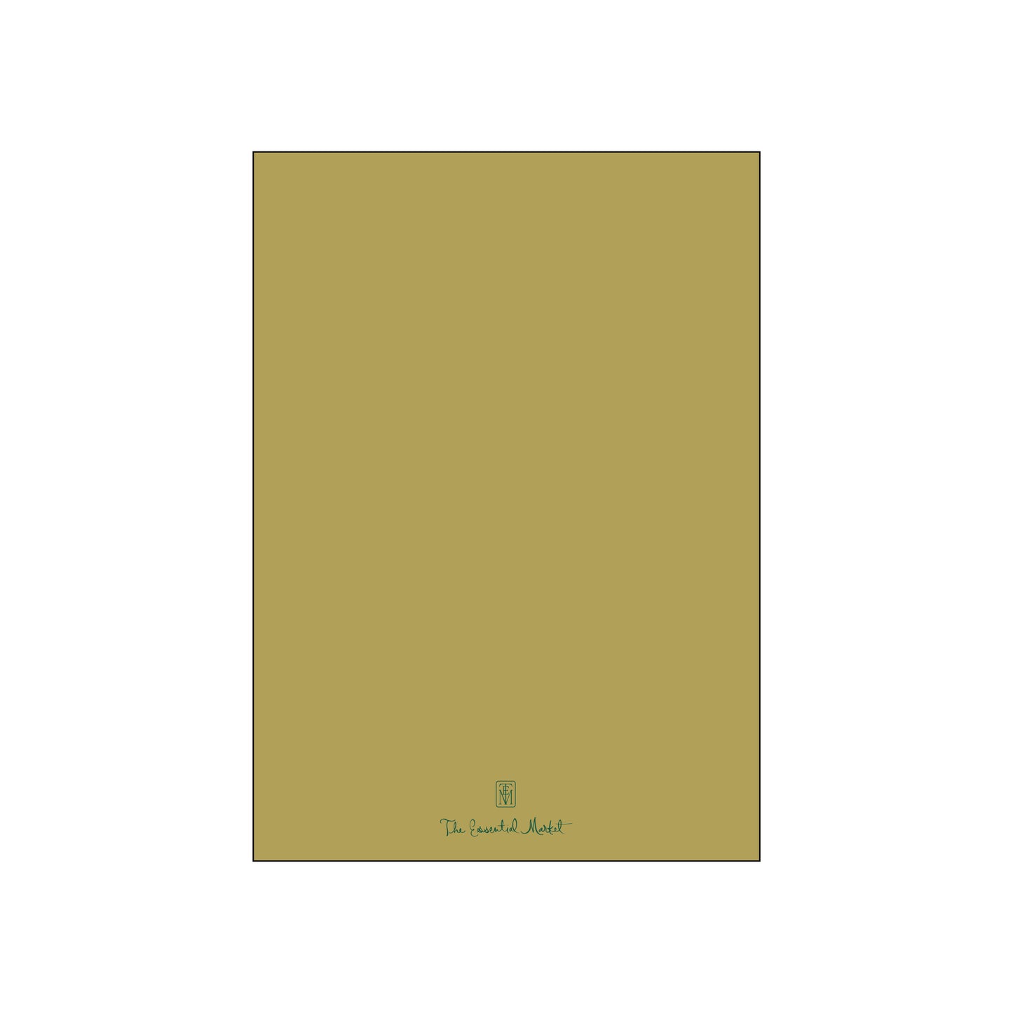 squiggle frame | holiday card | digital printed