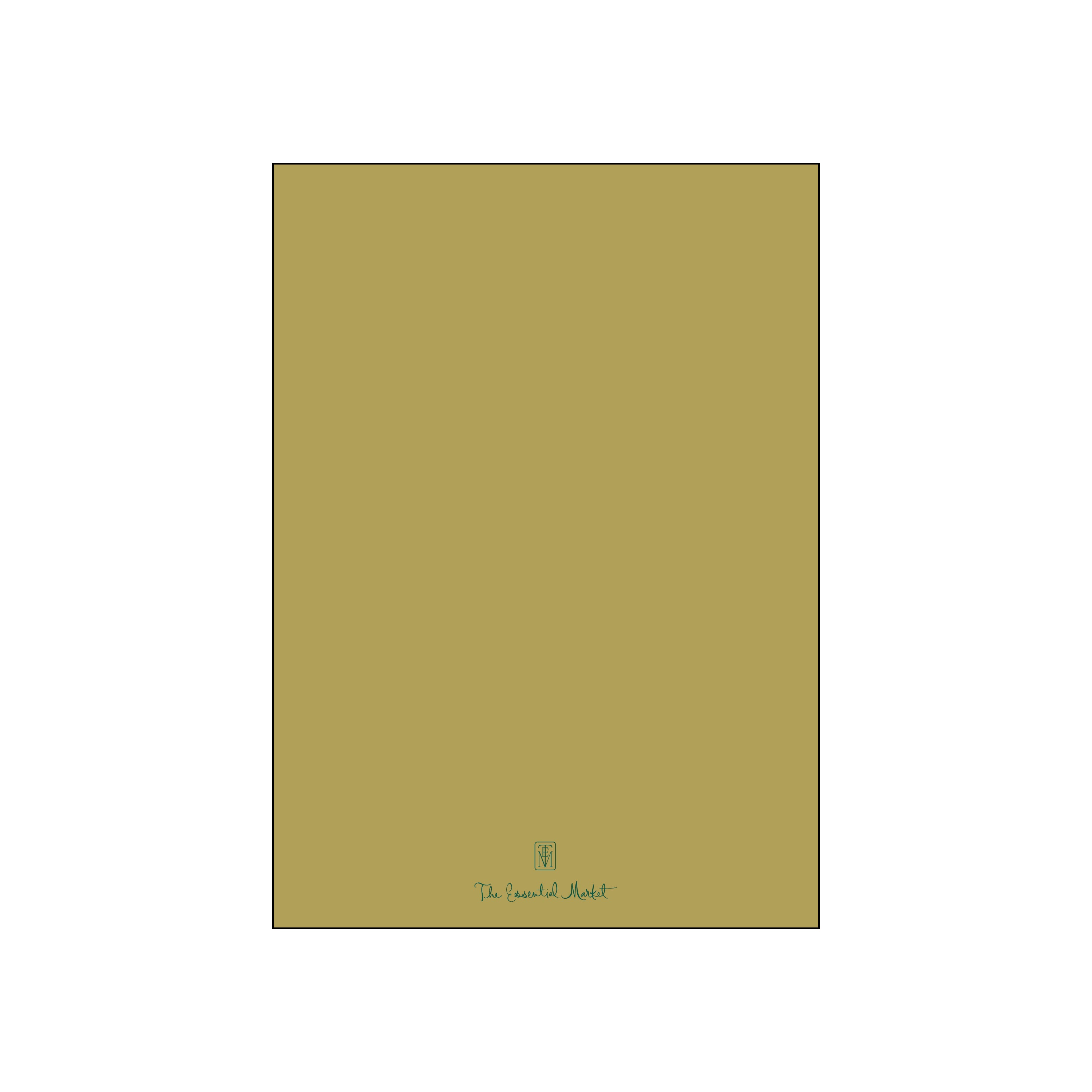 squiggle frame | holiday card | digital printed