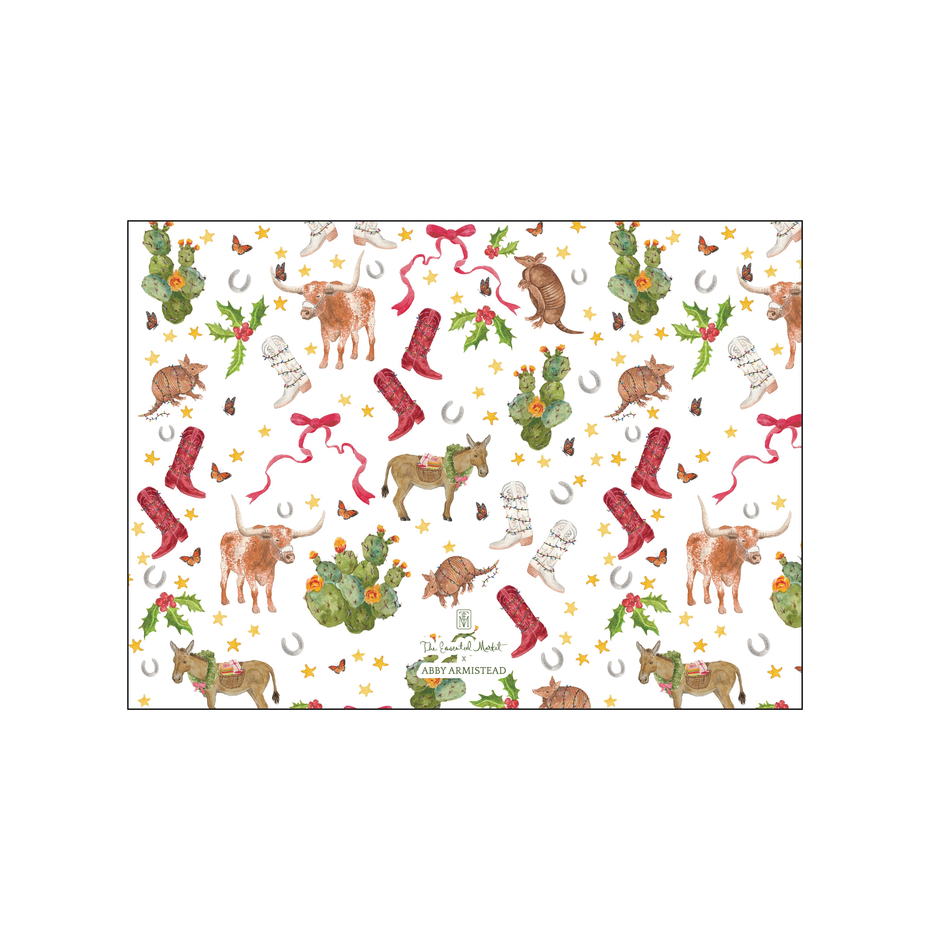 texas holiday | horizontal | holiday card | abby armistead
