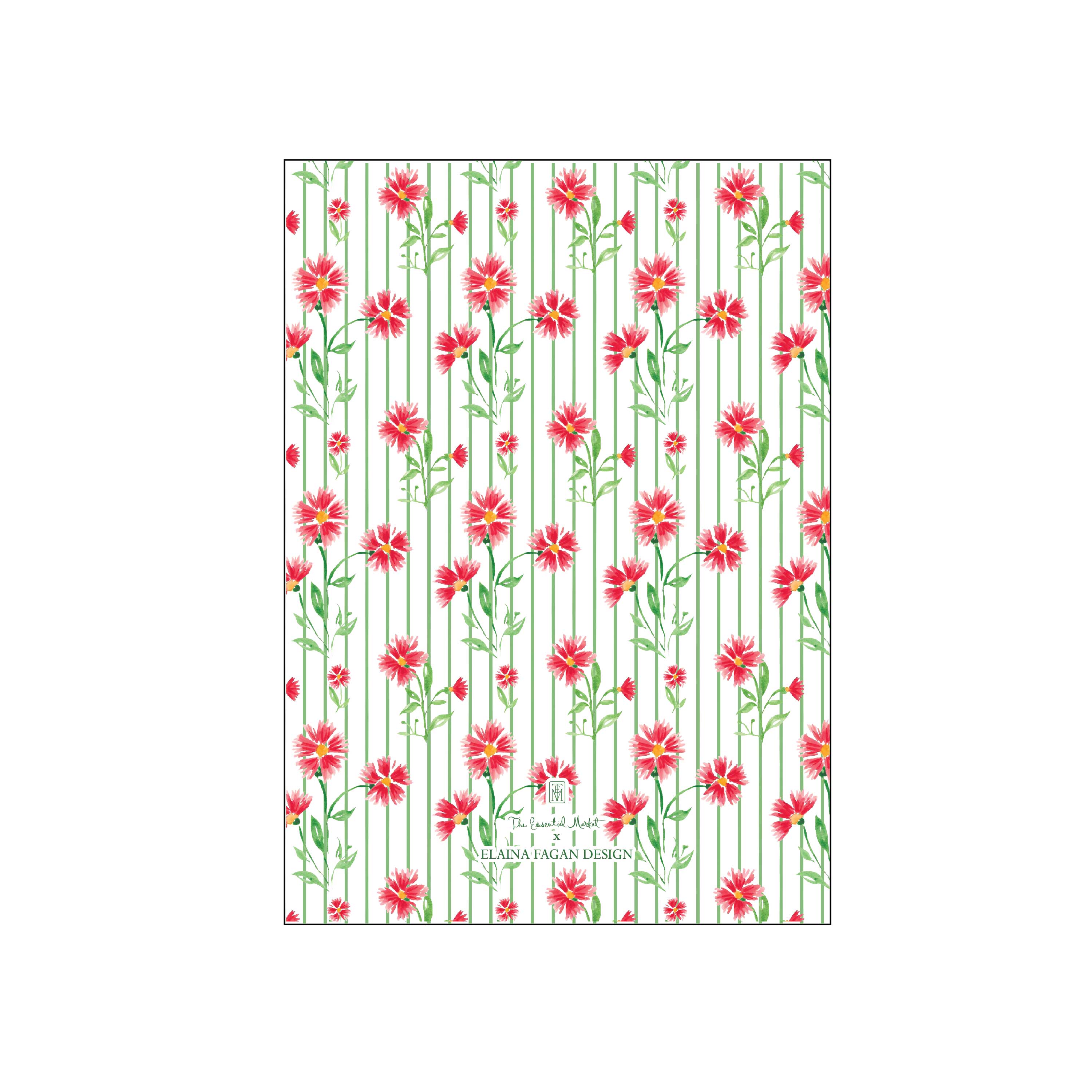 whimsical garden | holiday card | elaina fagan design