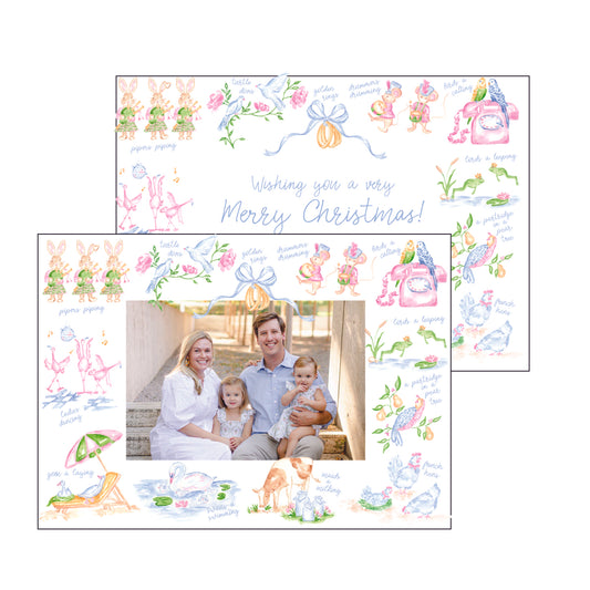 twelve days | holiday card | pearly gates designs