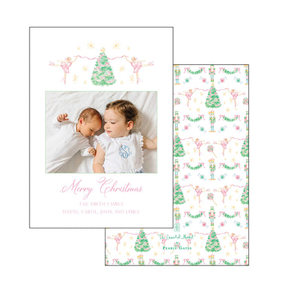 nutcracker dancers | holiday card | pearly gates designs
