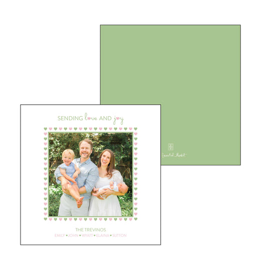sending love and joy | holiday card | digital print