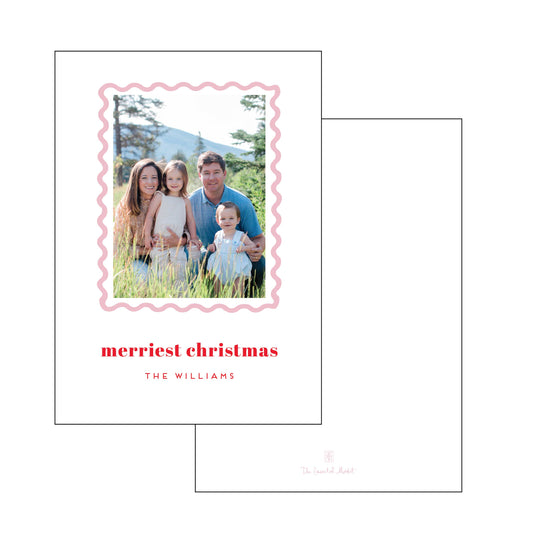 squiggles | holiday card | digital print
