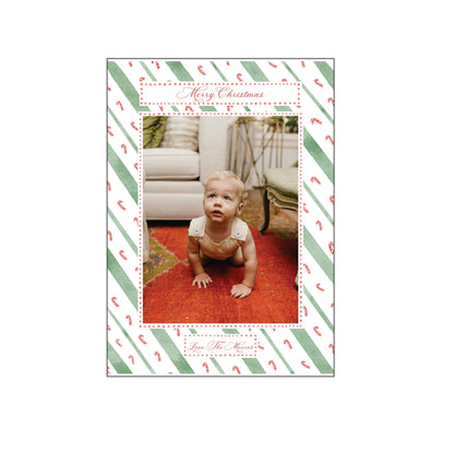 candy canes lines | holiday card | bethany kelm