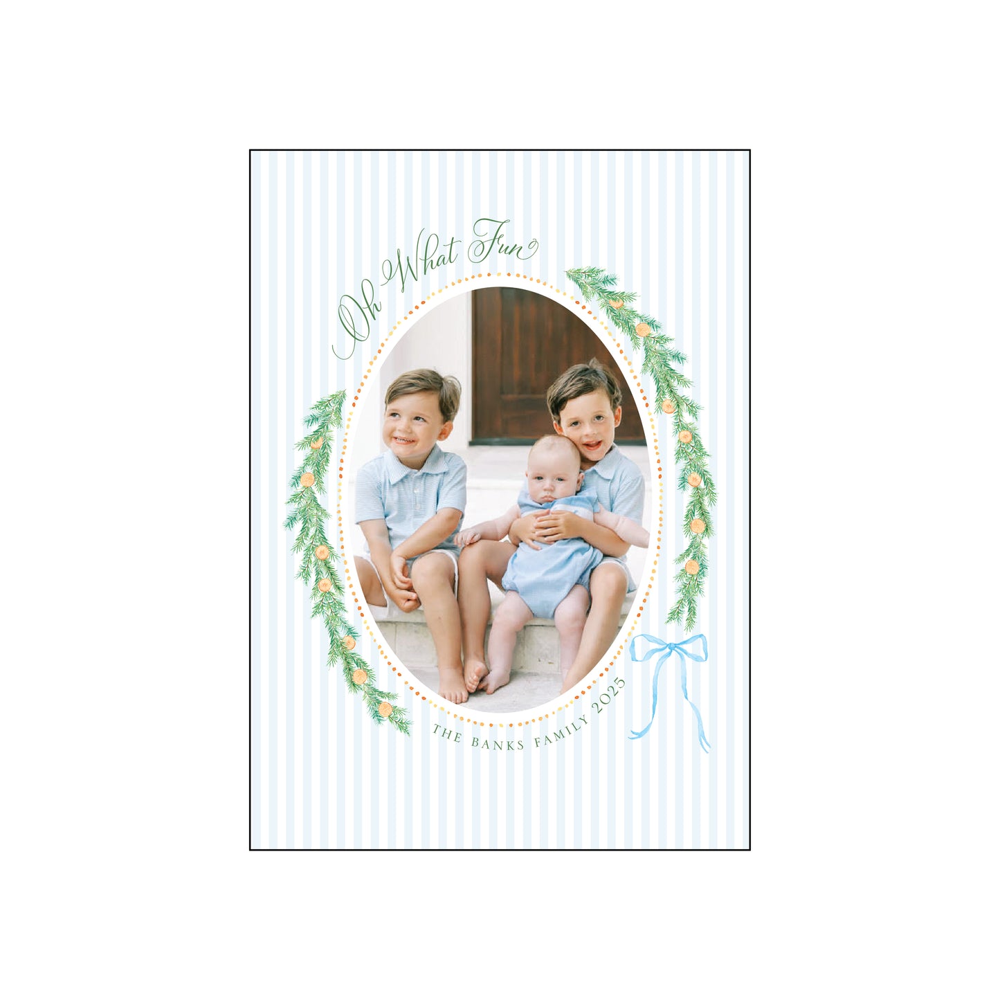 citrus pine | holiday card | bayberry kate