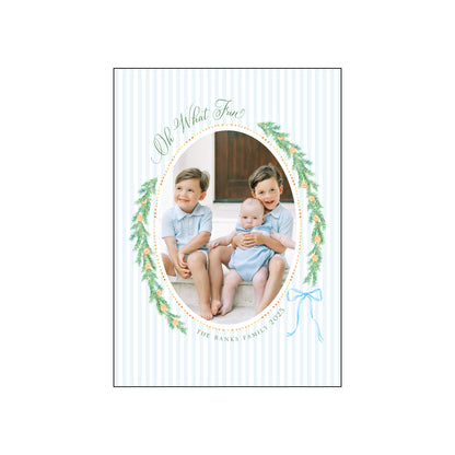 citrus pine | holiday card | bayberry kate
