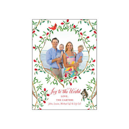 joy to the world | holiday card | mesh by alex