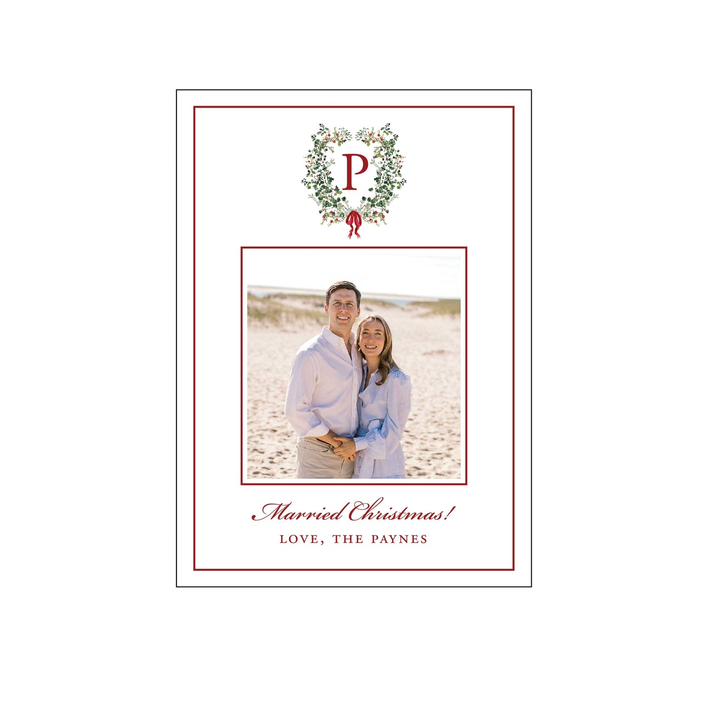 married christmas | holiday card | k laine design